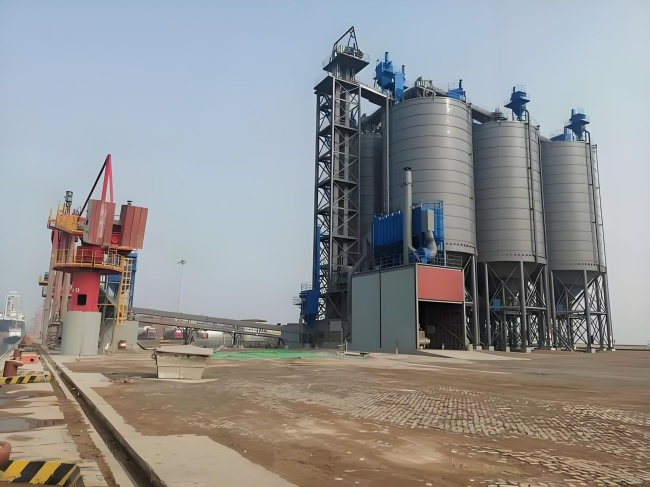 龙潭高架骨料仓